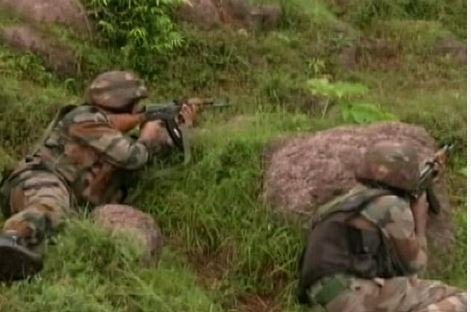 'पूरे जम्मू में करीब दो दर्जन स्थानों पर तलाशी अभियान जारी है | '